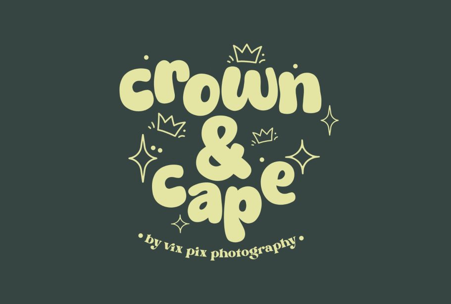 Logo: Crown & Cape by vix pix photography